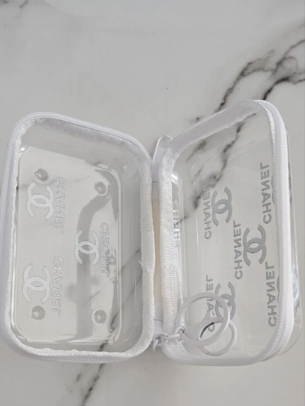Mini Clear Card & Key Holder